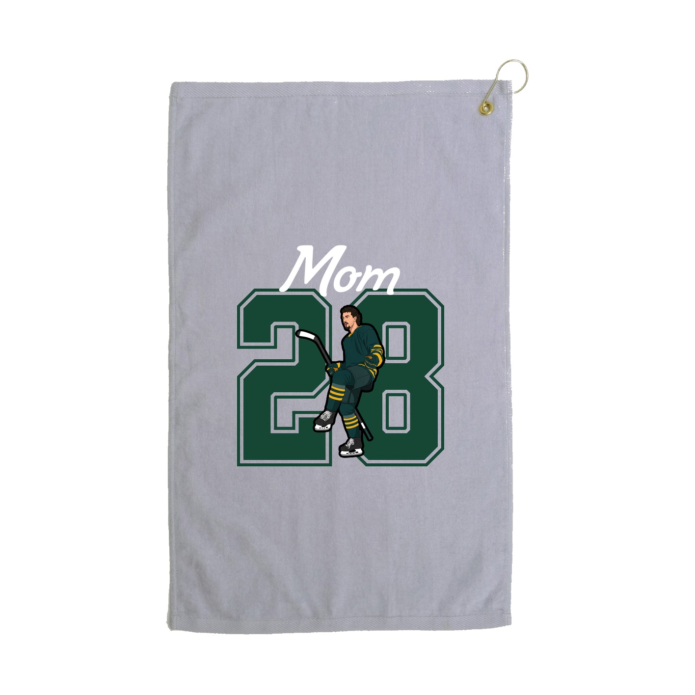 Golf Towel — Mothers Day Shirsey in Grey