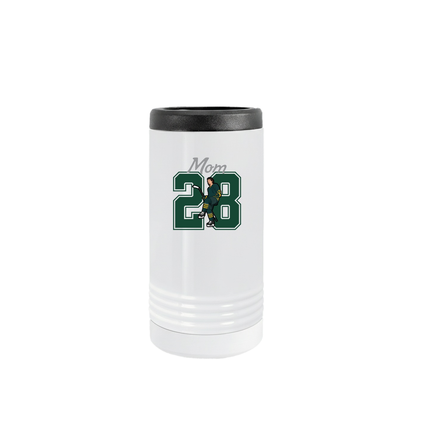 Slim Beverage Holder — Mothers Day Shirsey in White
