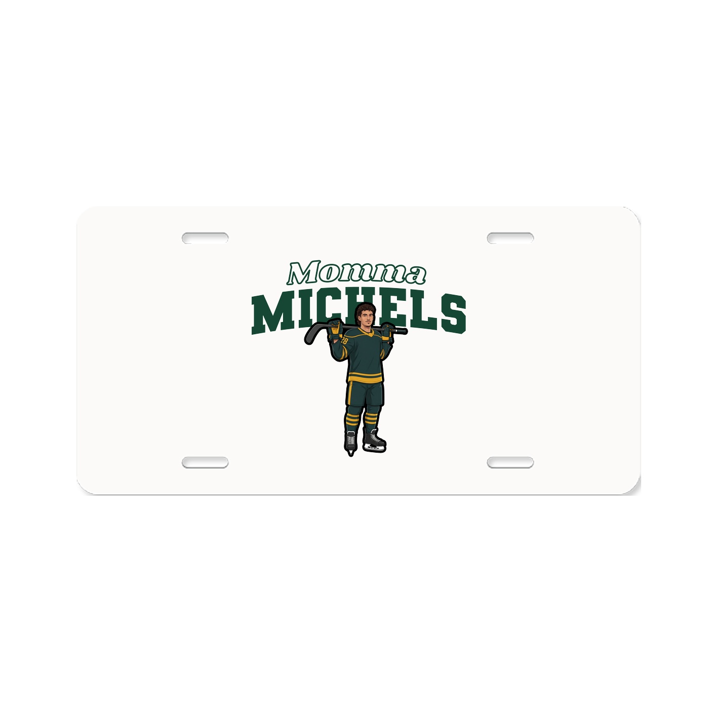 License Plate — Mothers Day Block in Classic