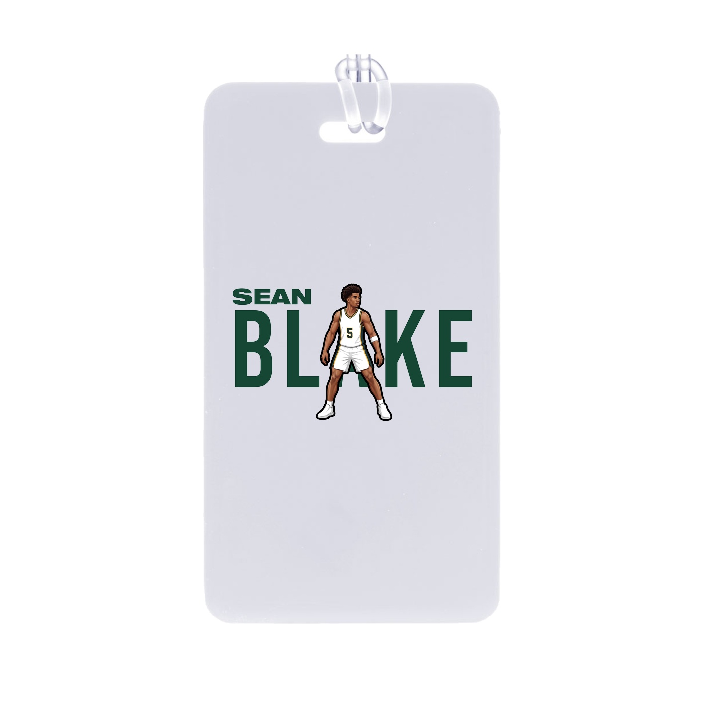 Bag Tag — Player Name in Classic