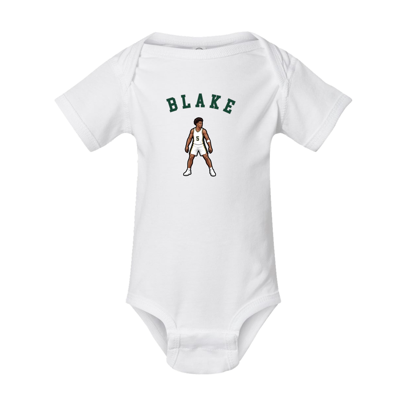 Baby Onesie — Shirsey Arch in White