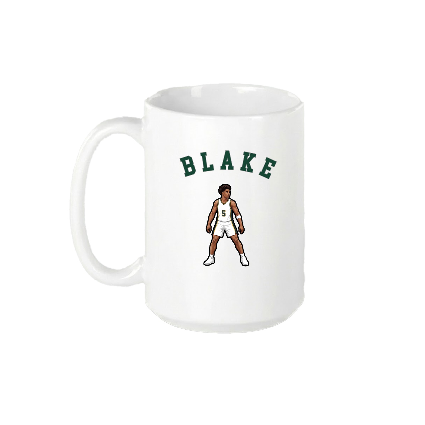 15oz Coffee Mug — Shirsey Arch in White