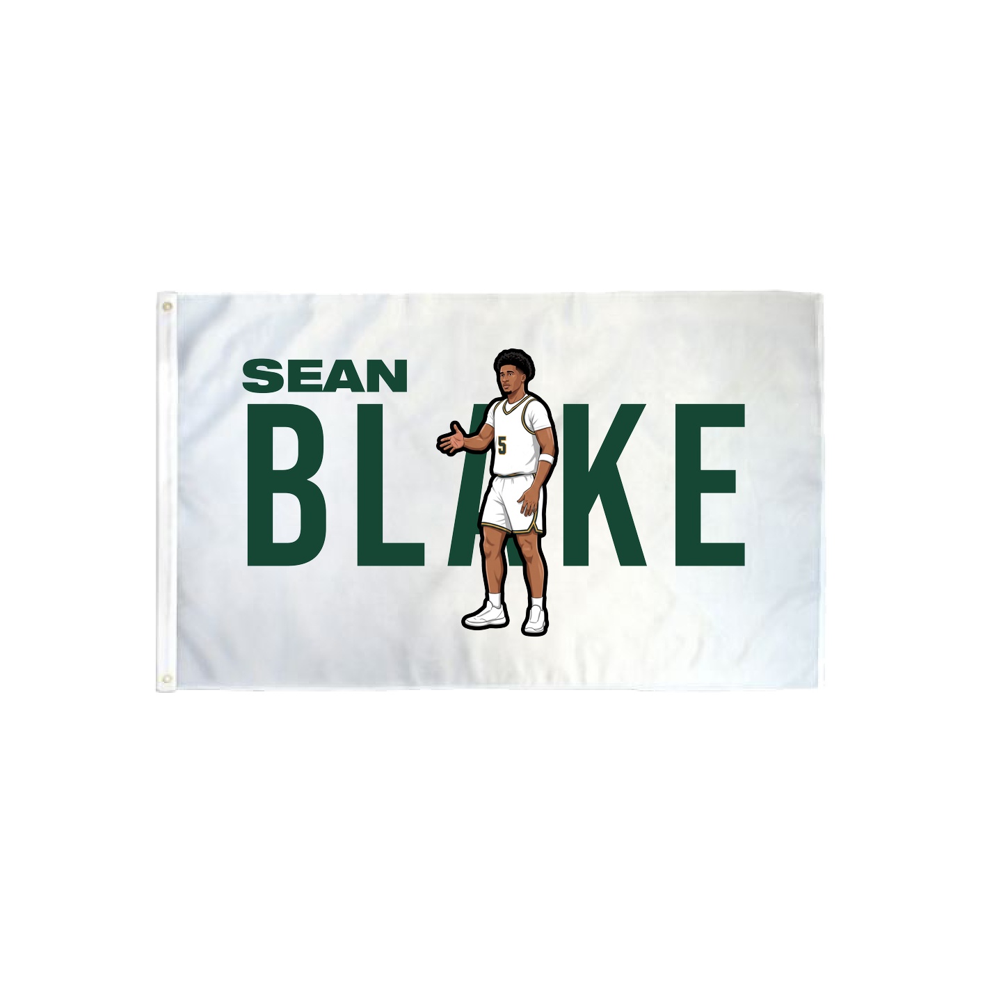 3x5 Flag — Player Name in Classic