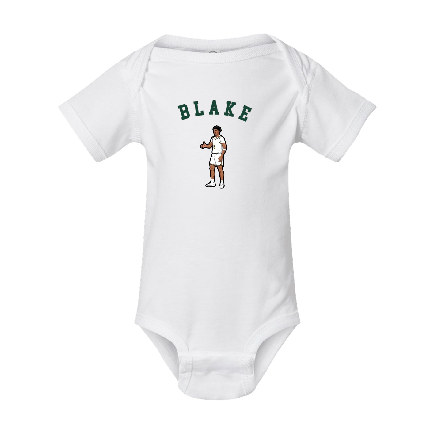 Baby Onesie — Shirsey Arch in White