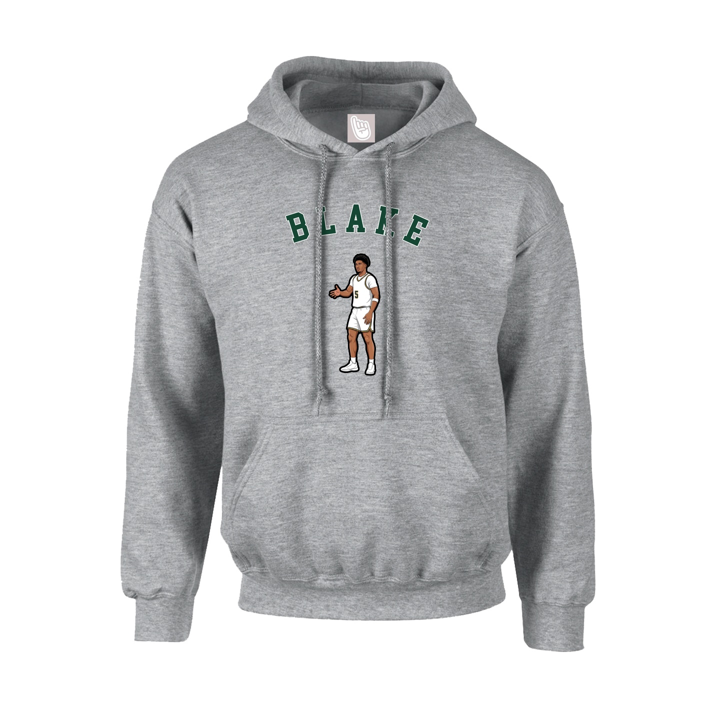 Youth Hoodie — Shirsey Arch in Grey