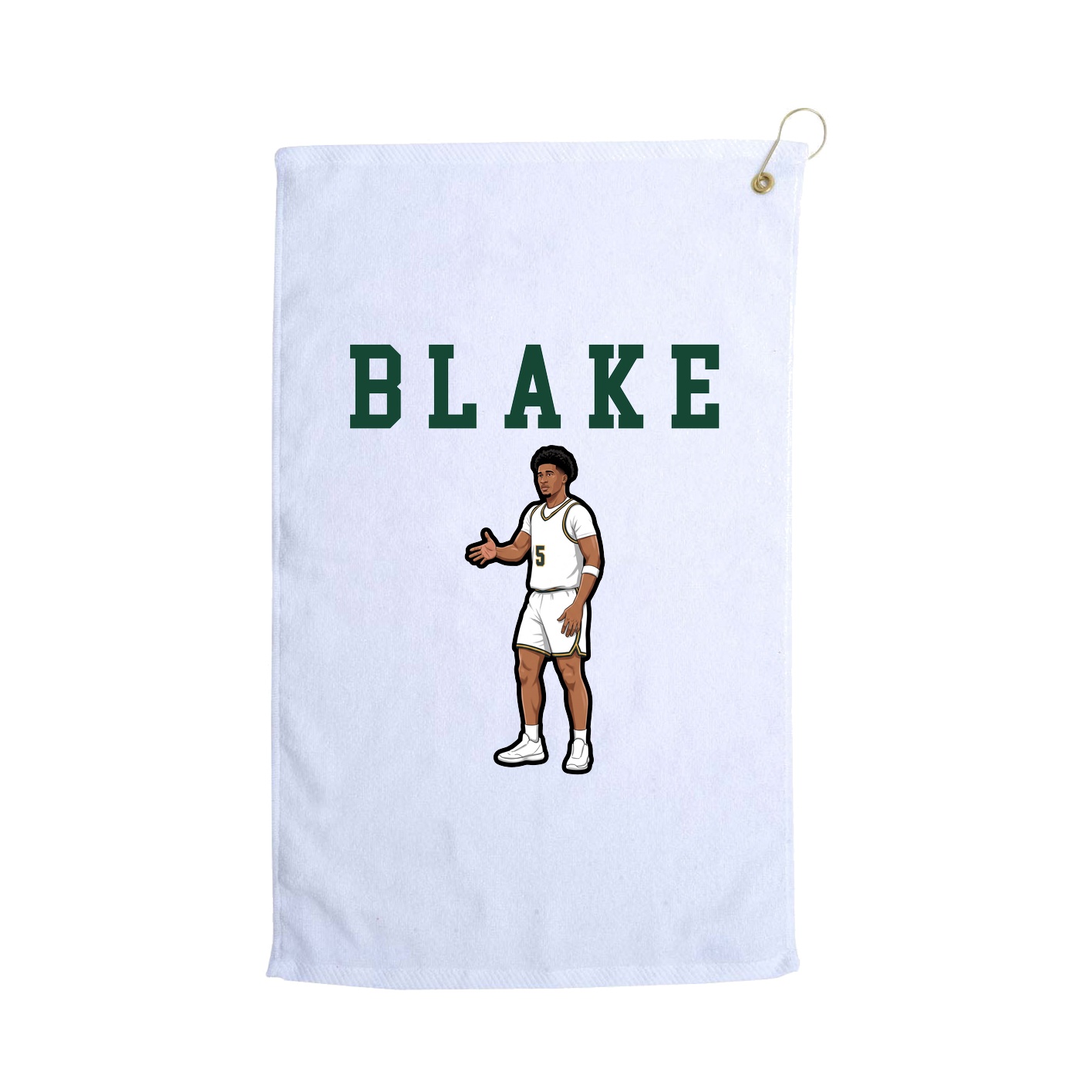 Golf Towel — Shirsey in White