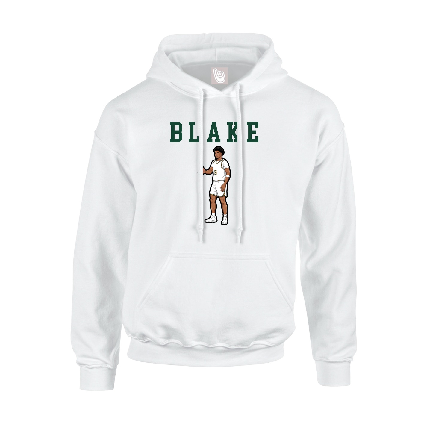 Youth Hoodie — Shirsey in White