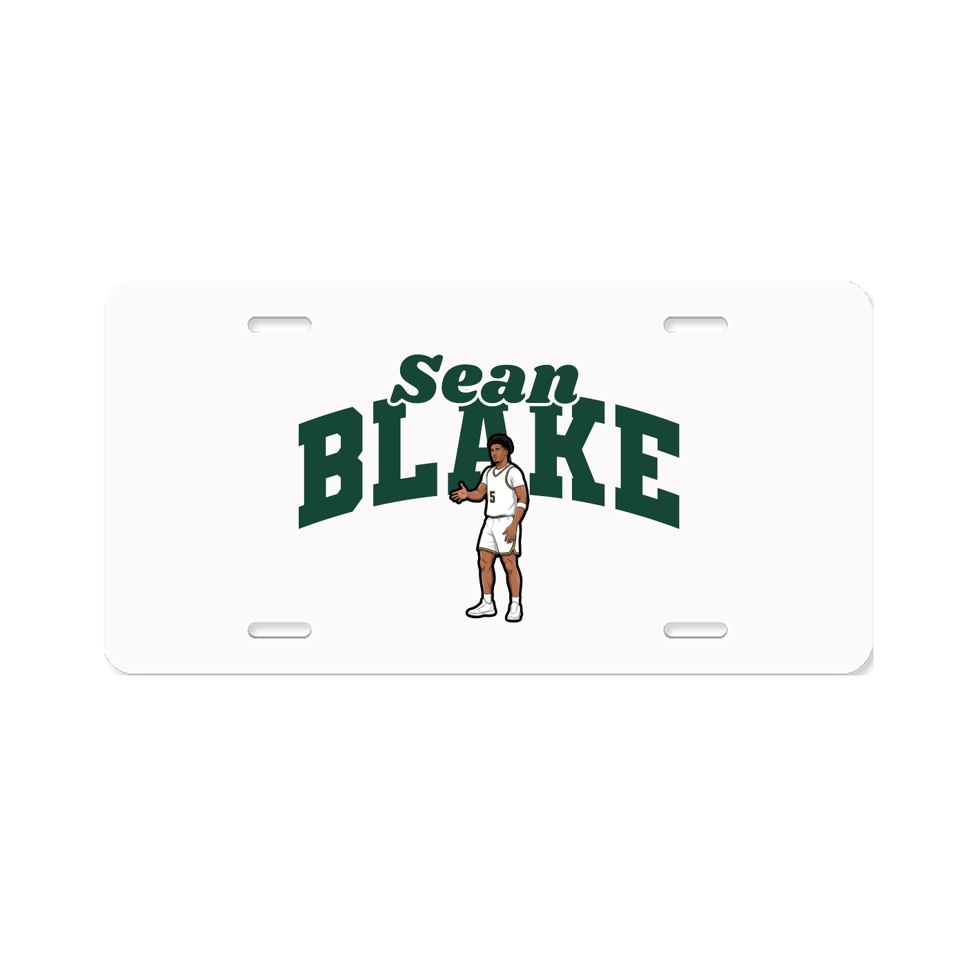 License Plate — Signature Arch in Classic