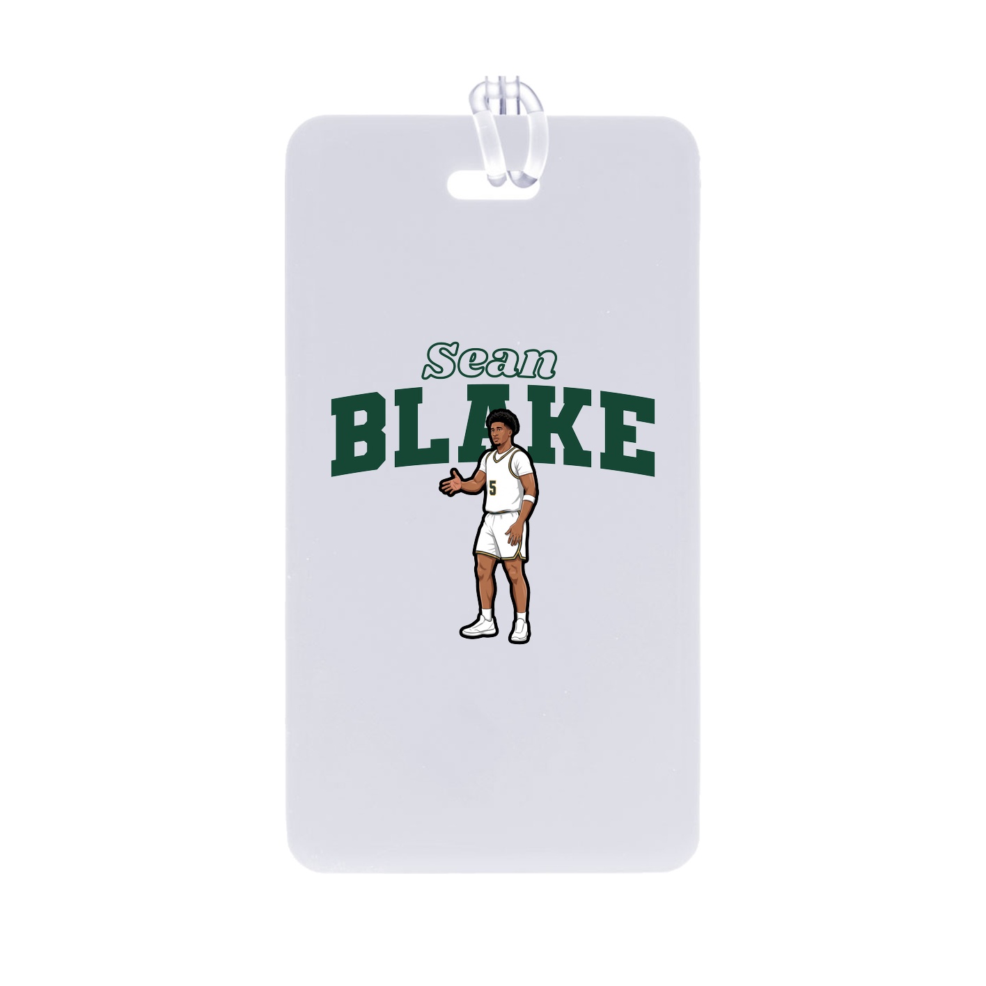 Bag Tag — Name Arch in Classic