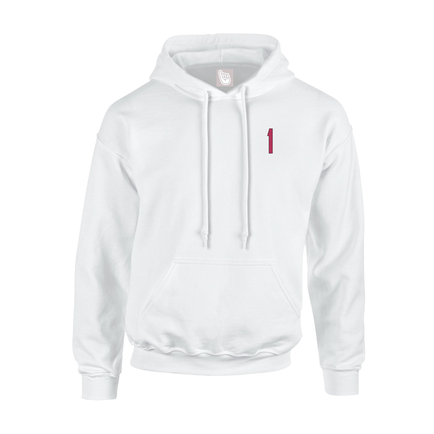 Youth Hoodie — Front Shirsy in White