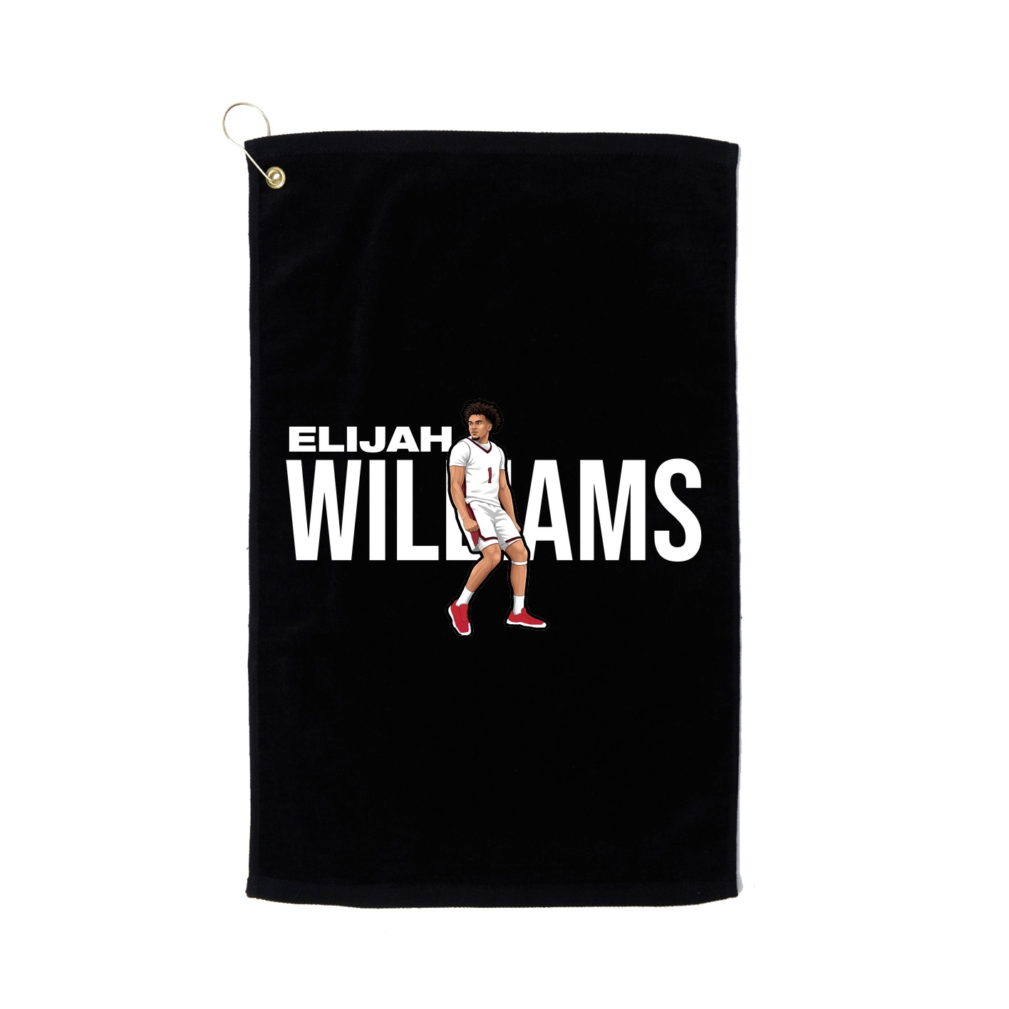 Golf Towel — Player Name in Black