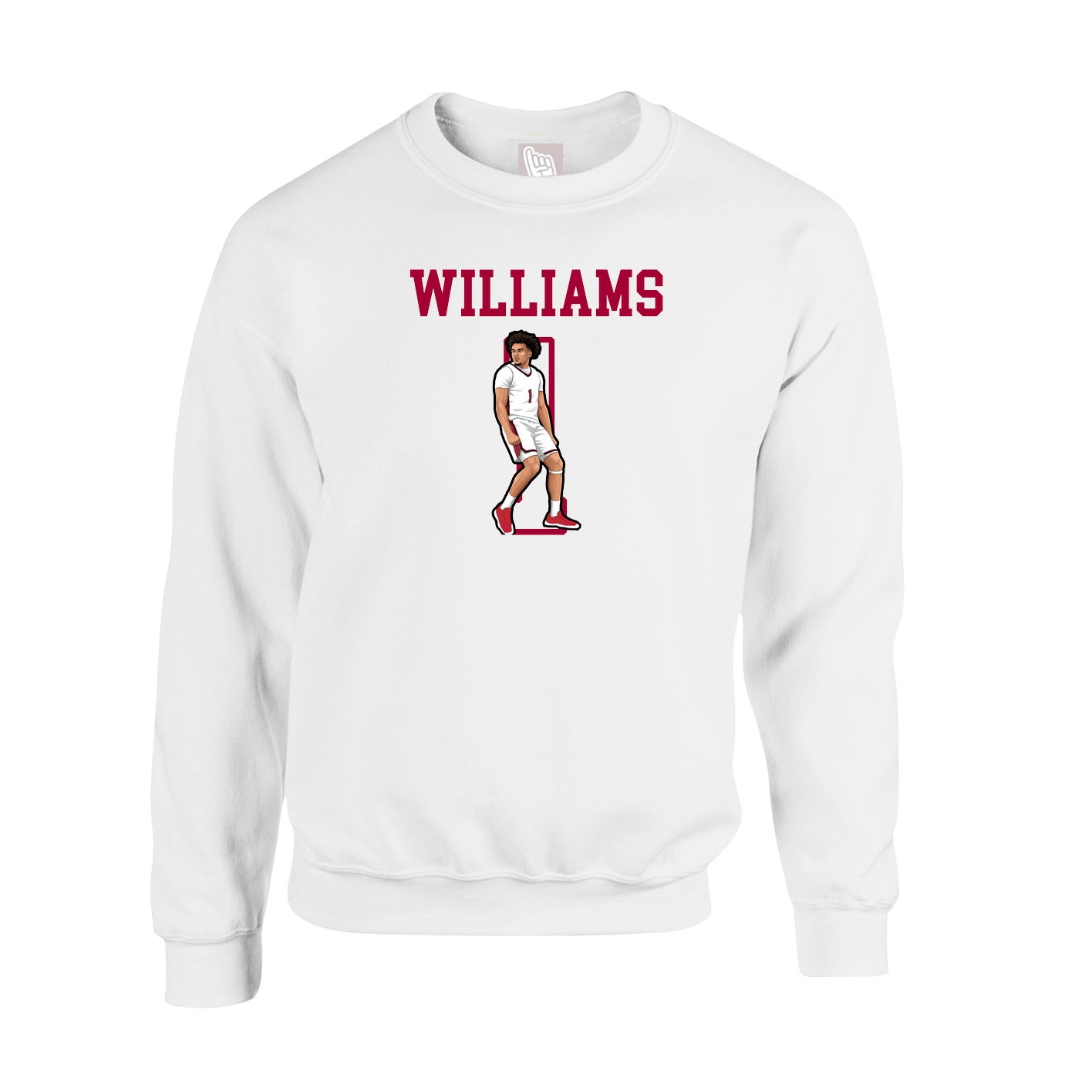 Fleece Crew — Shirsey in White