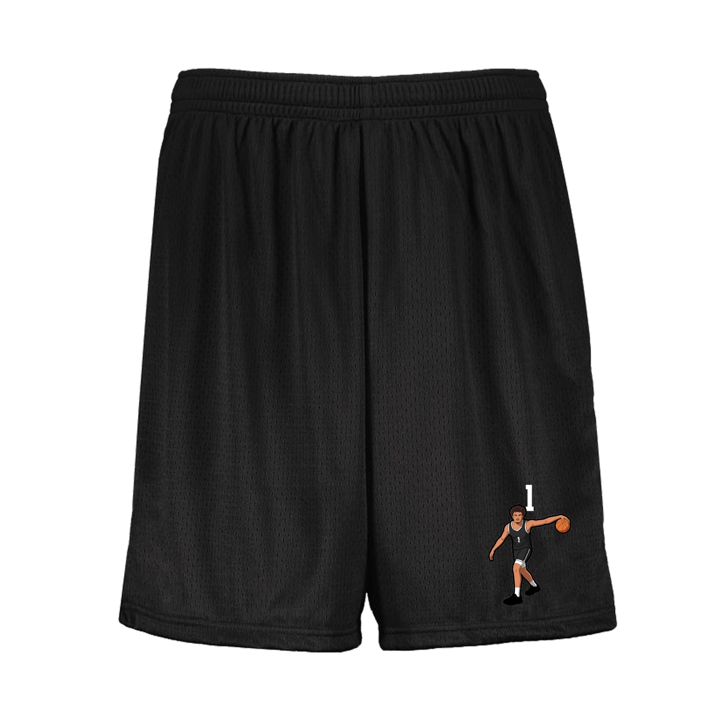 Shorts — Number Top in Black