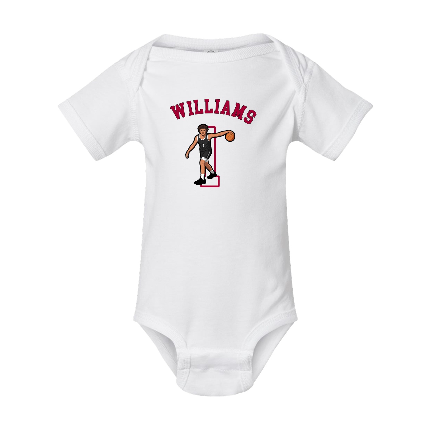 Baby Onesie — Shirsey Arch in White