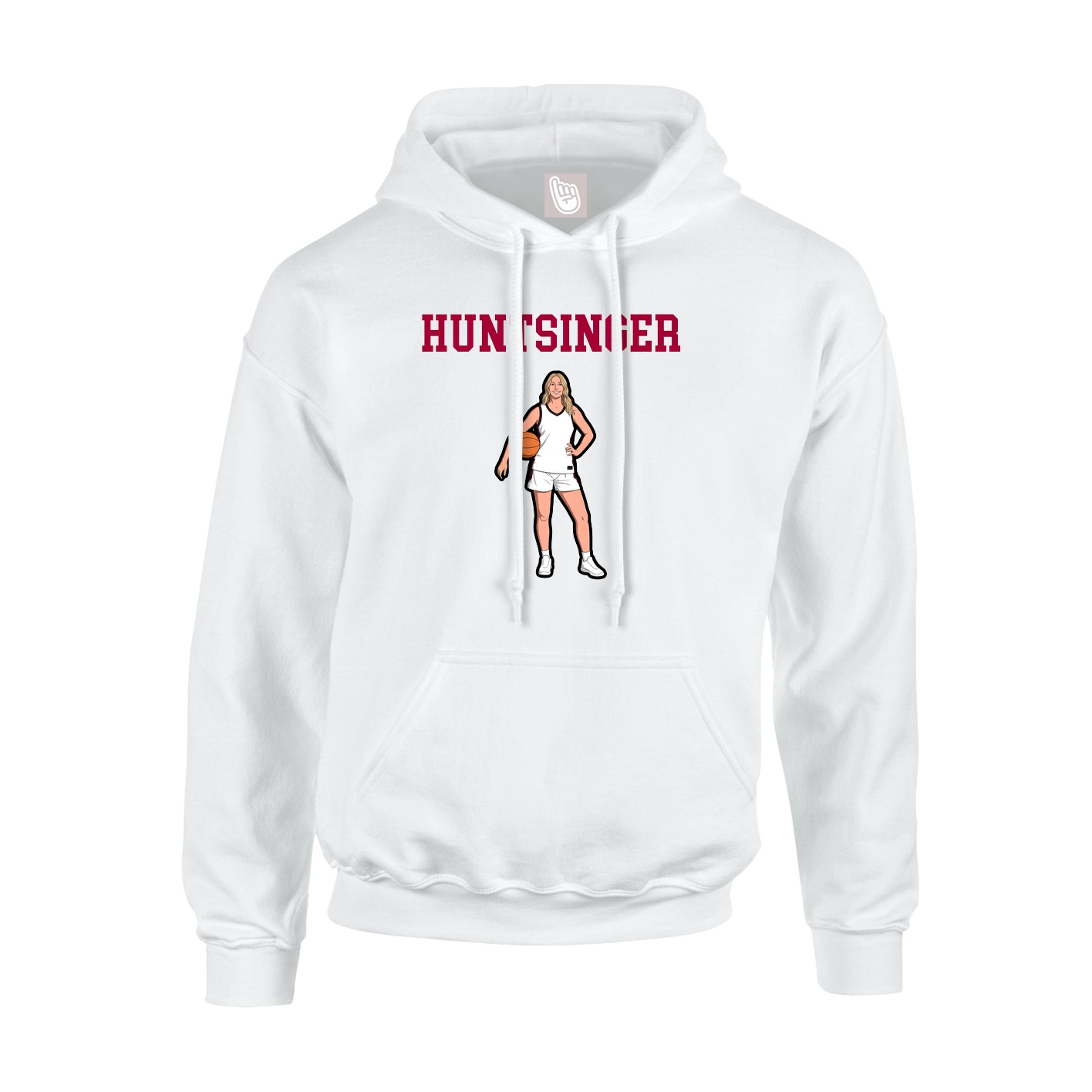 Youth Hoodie — Shirsey in White