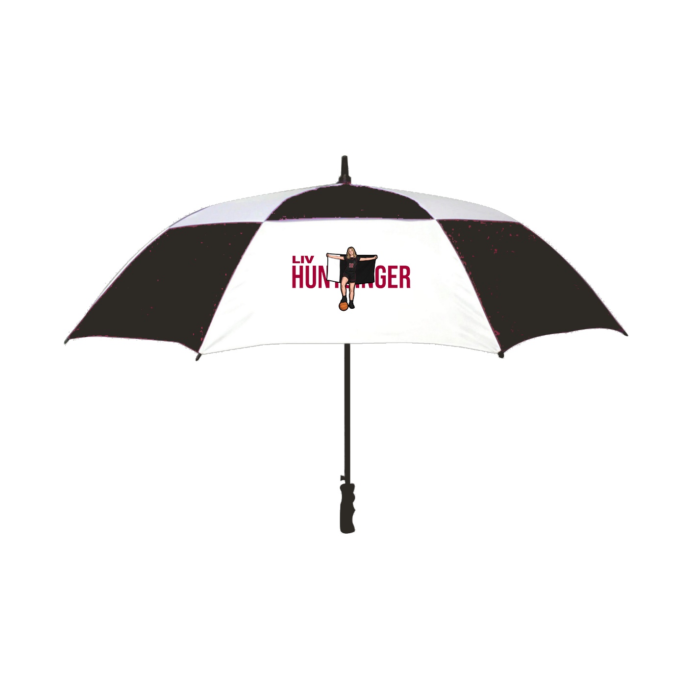 Golf Umbrella — Player Name in Black