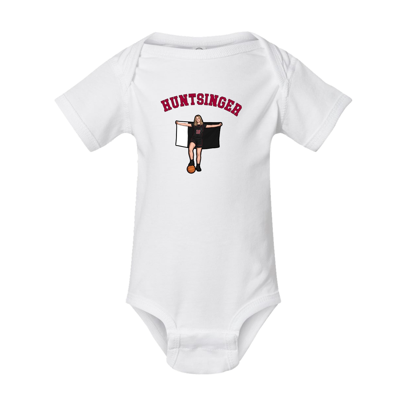 Baby Onesie — Shirsey Arch in White
