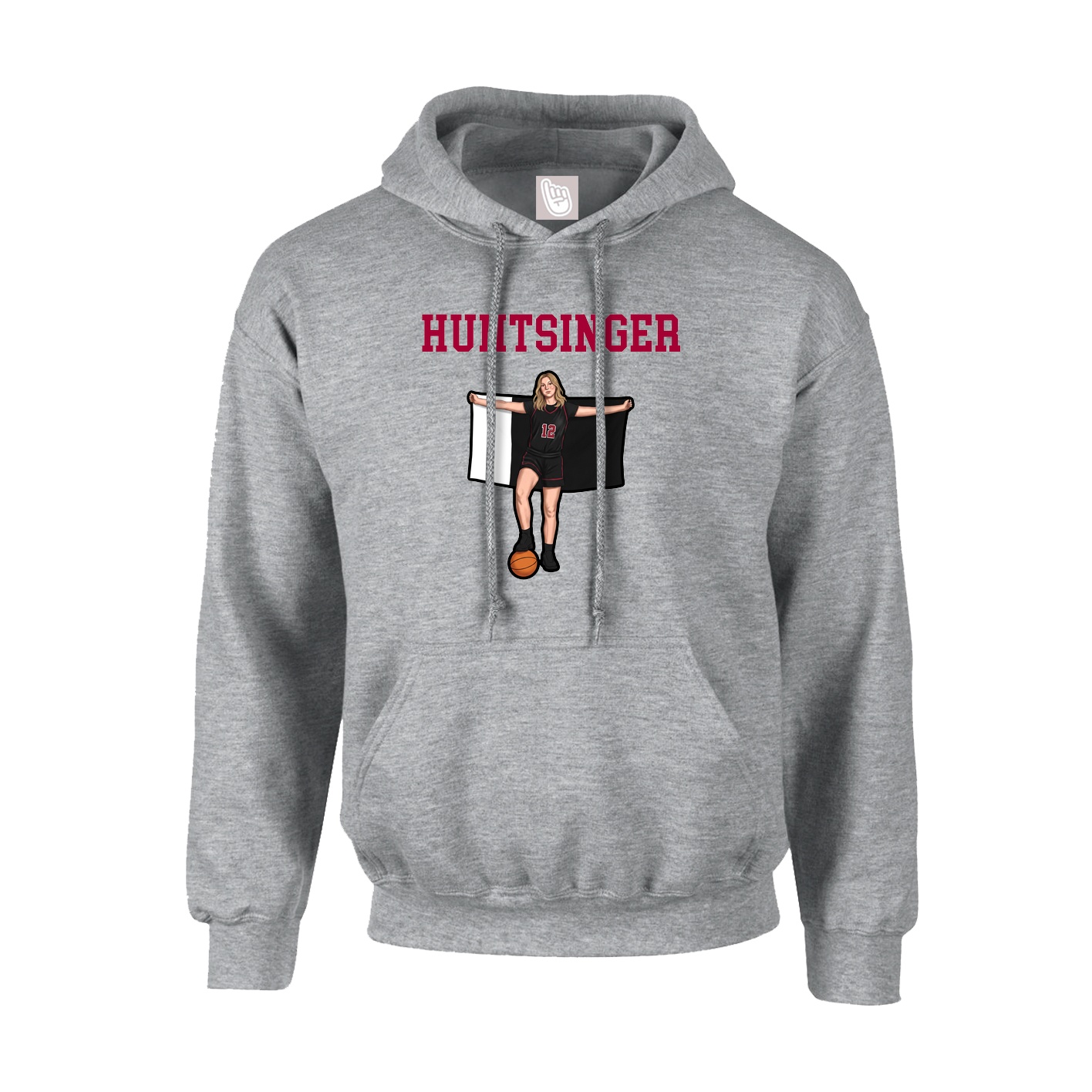Hoodie — Shirsey in Grey