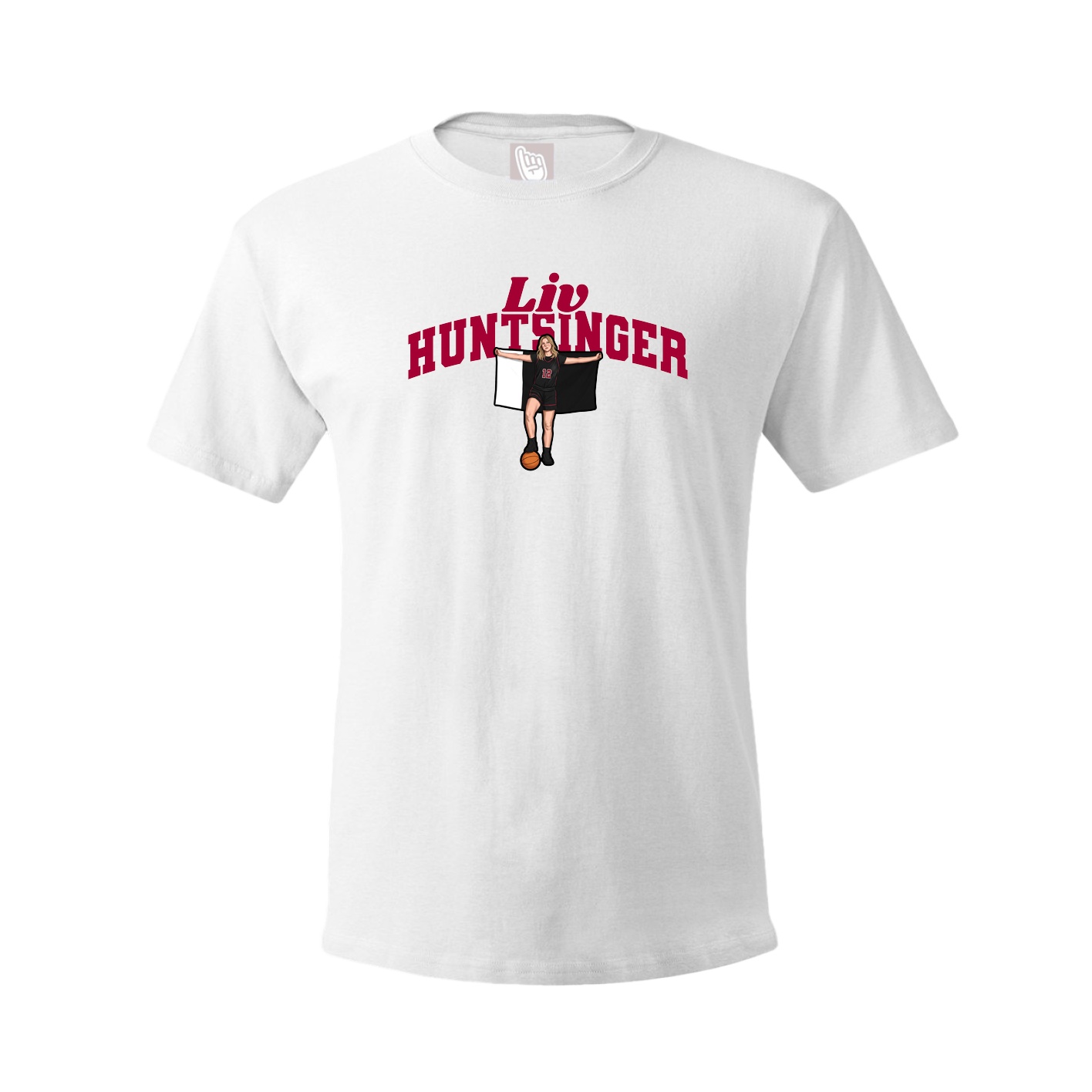 Youth Tee — Signature Arch in White