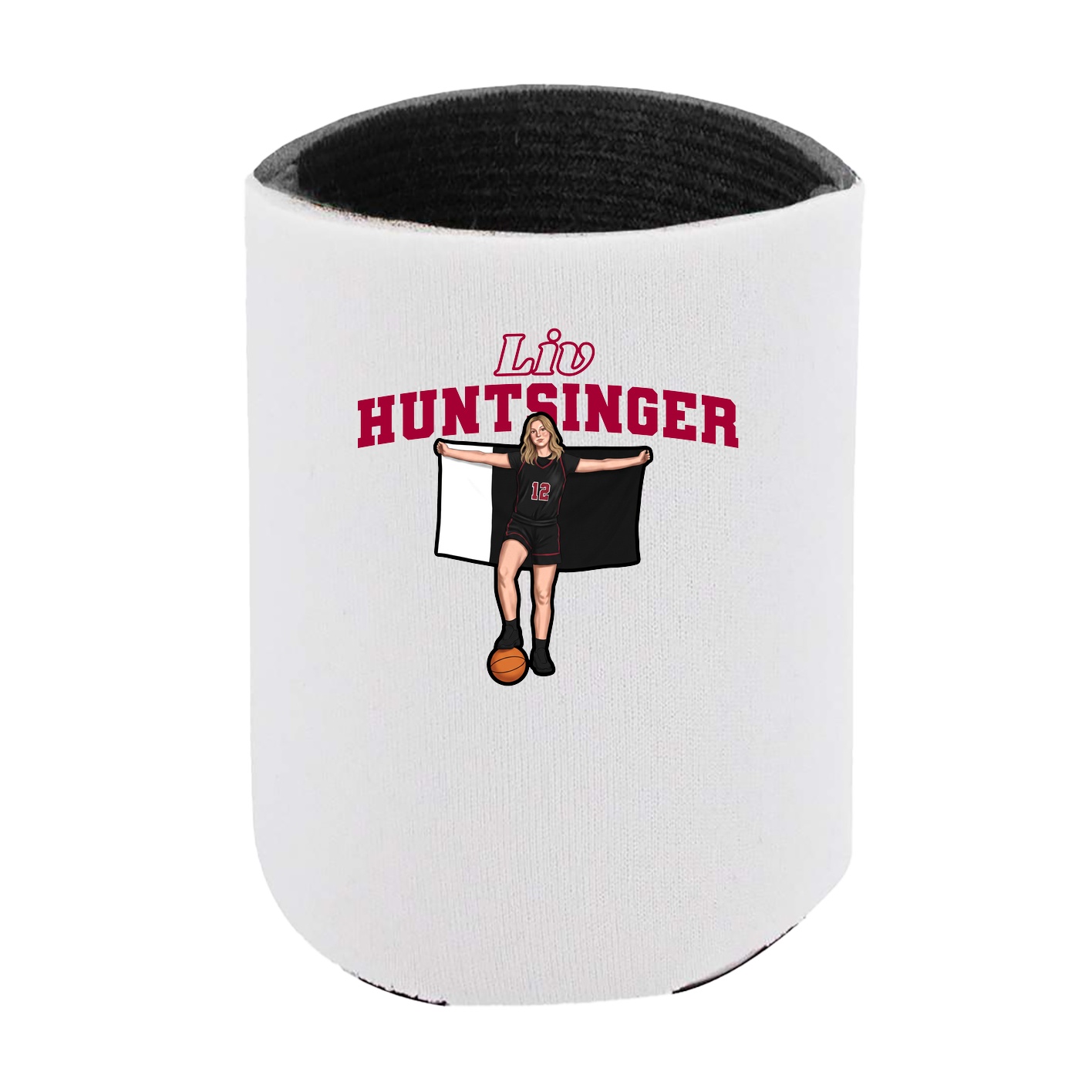 Can Holder — Name Arch in White