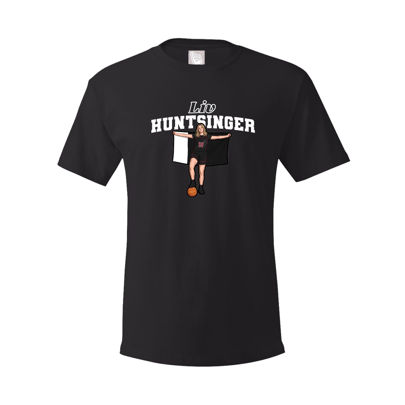 Tee — Name Arch in Black