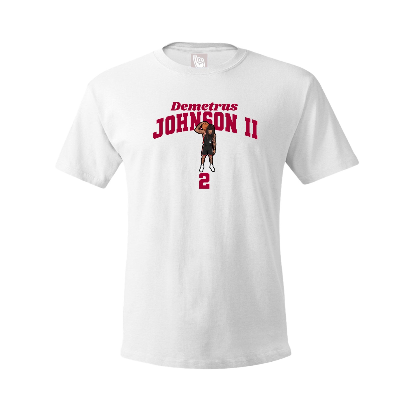 Youth Tee — Signature Arch in White