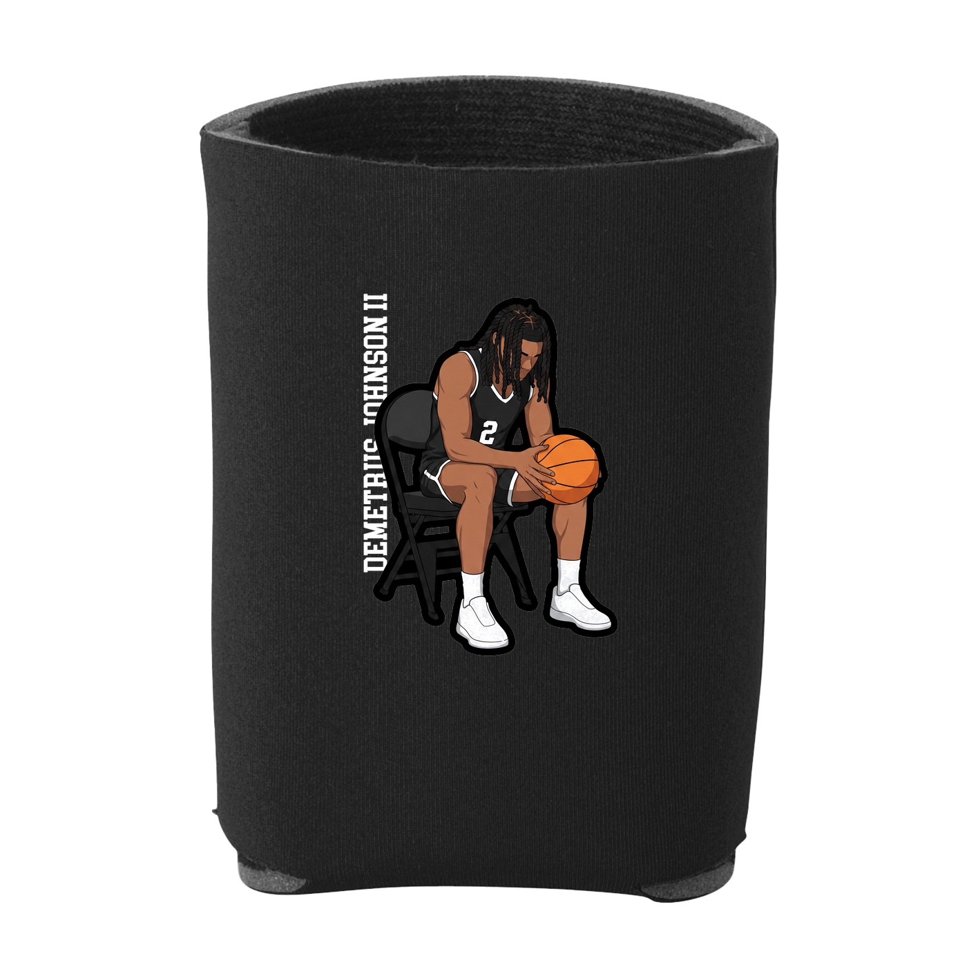 Can Holder — Name Vertical in Black