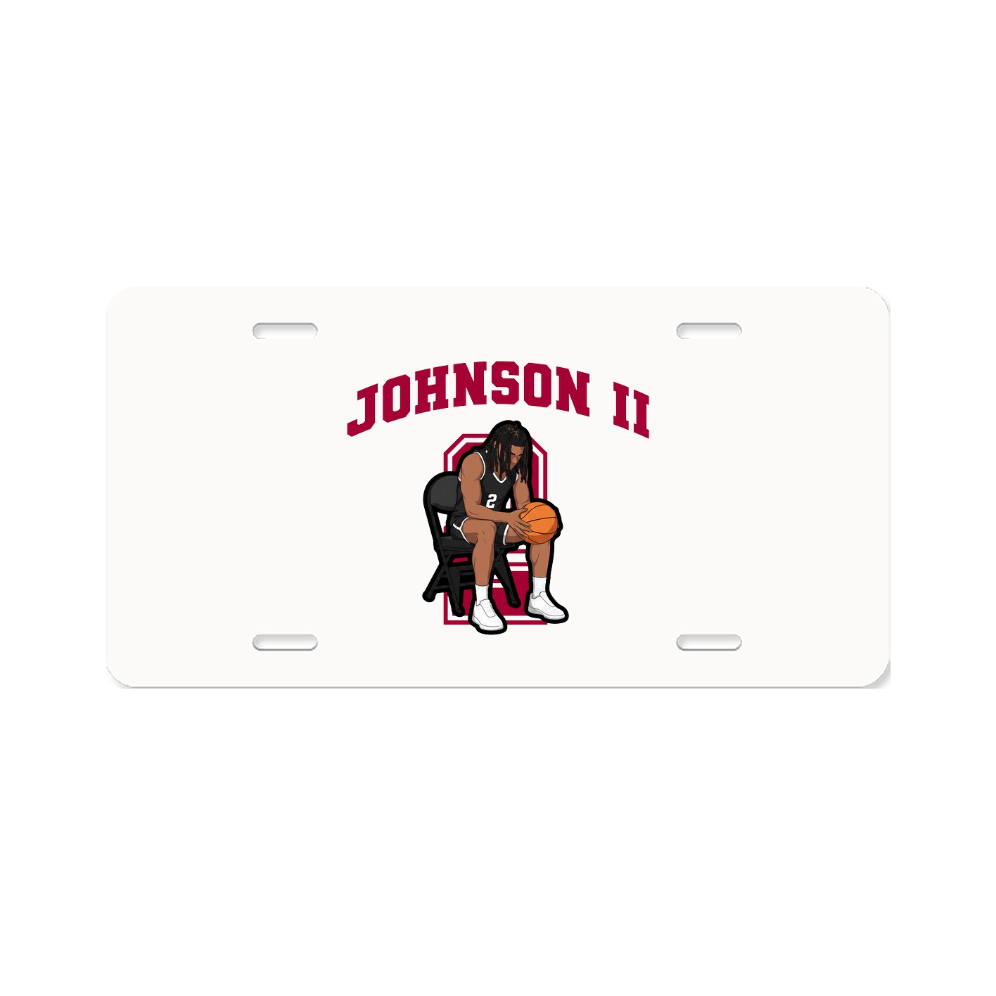 License Plate — Number in Classic