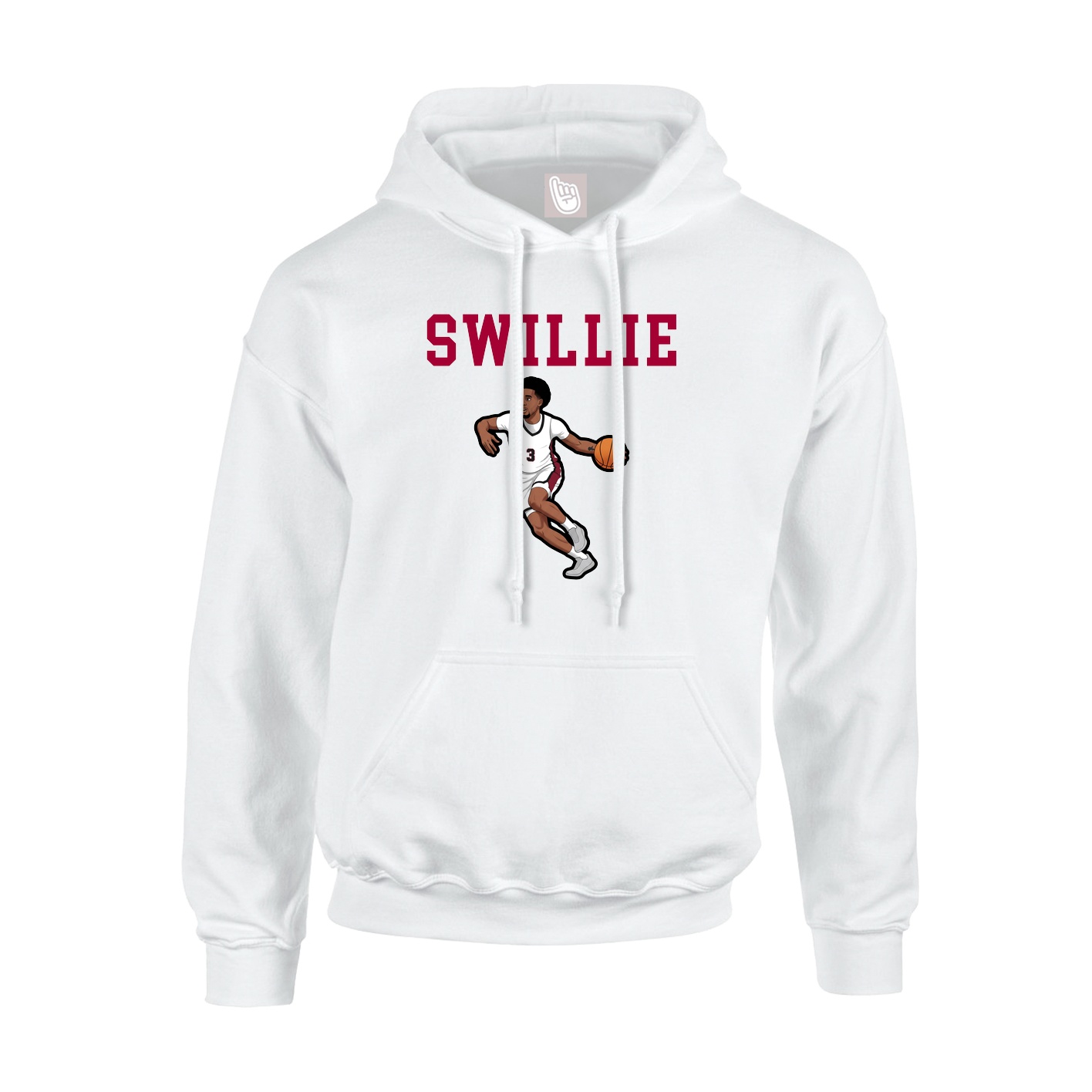 Youth Hoodie — Shirsey in White