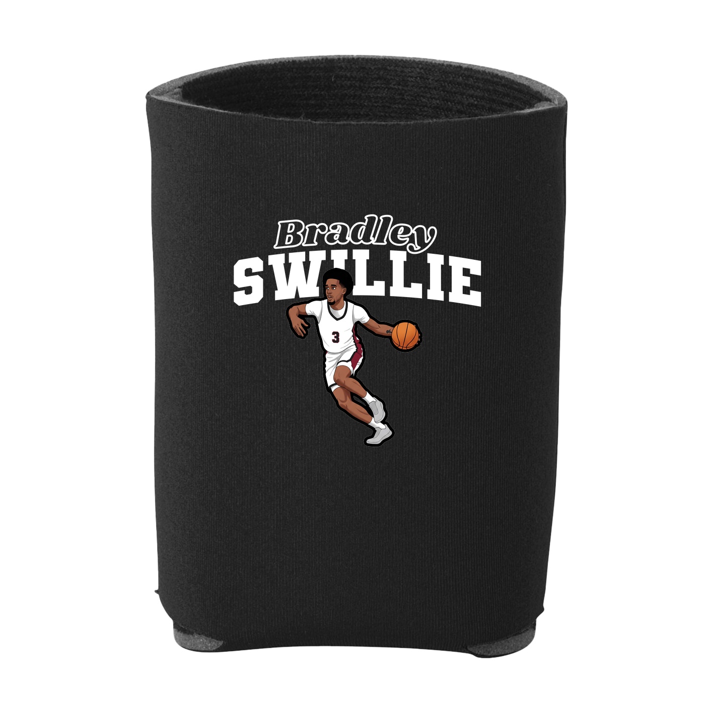 Can Holder — Name Arch in Black