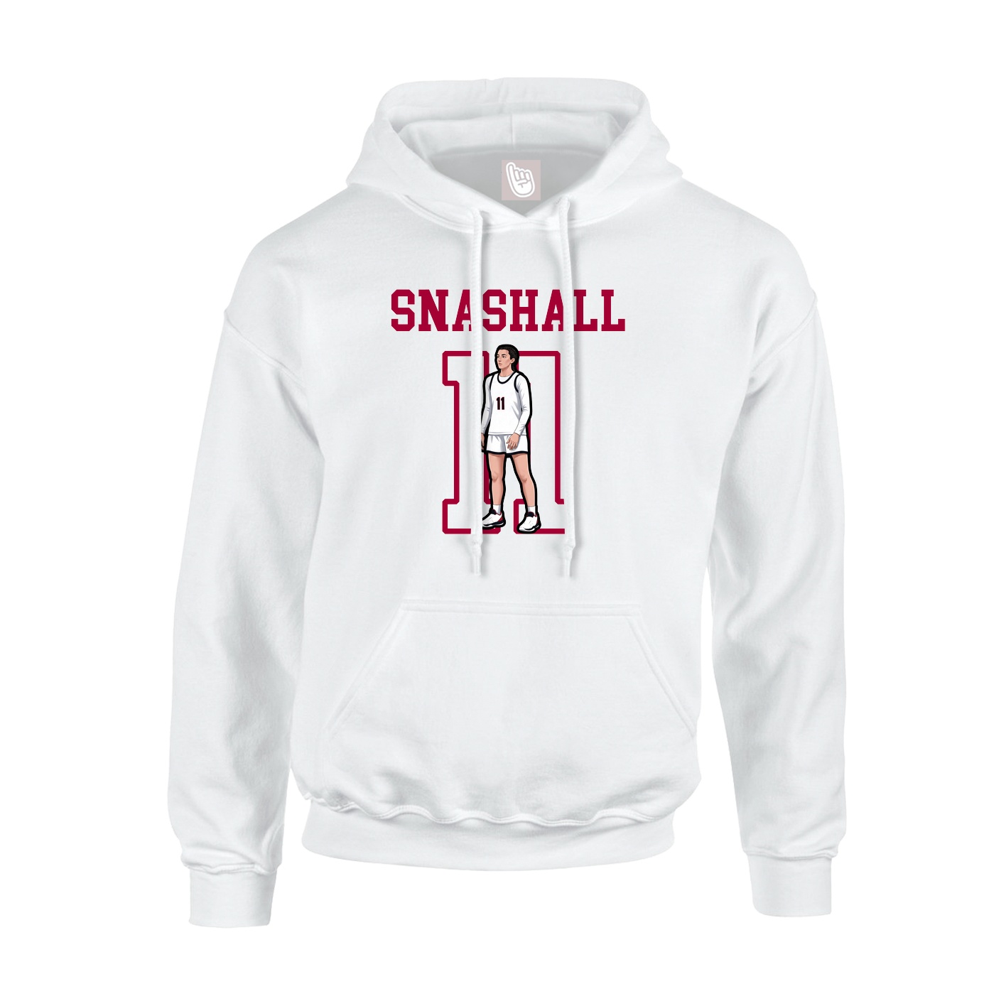 Youth Hoodie — Shirsey in White