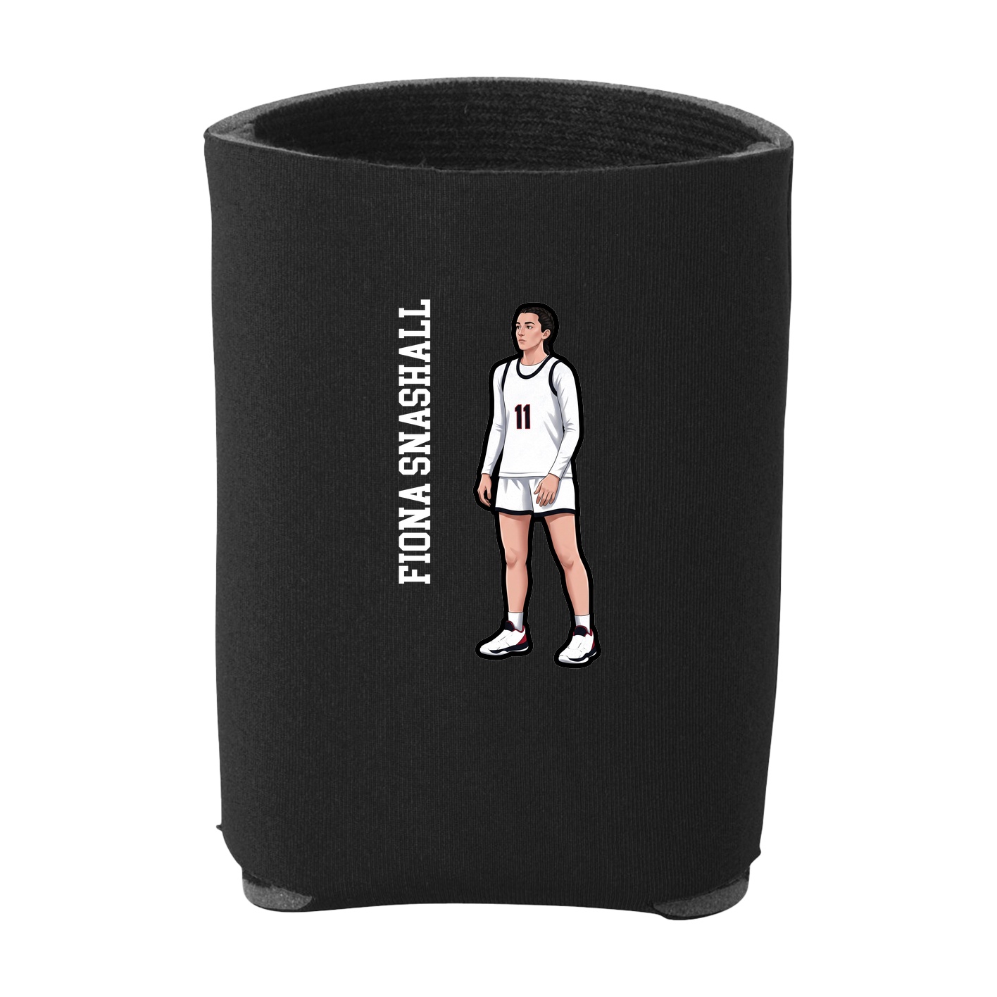 Can Holder — Name Vertical in Black