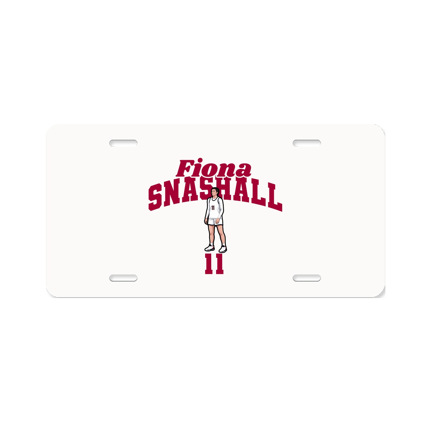 License Plate — Signature Arch in Classic