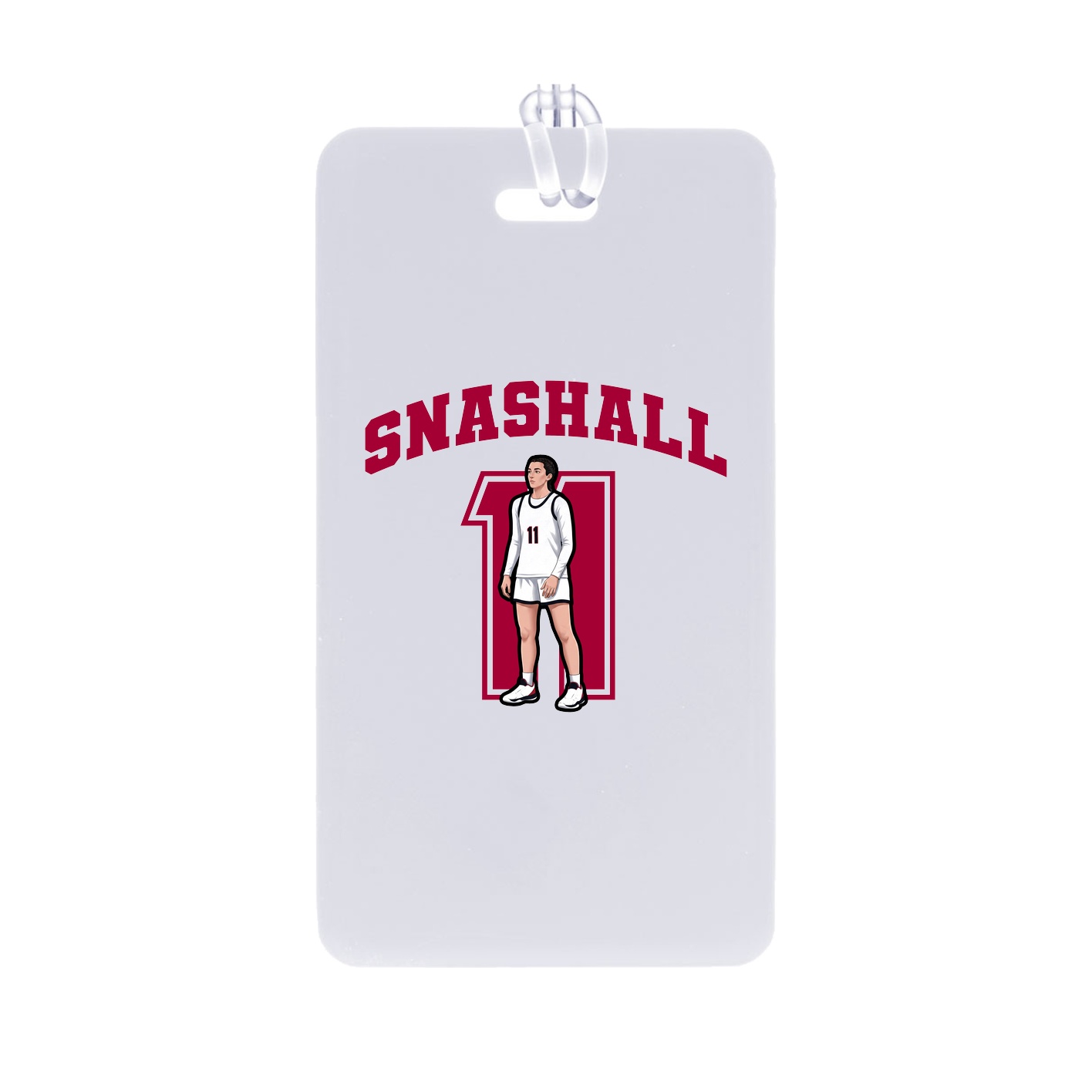 Bag Tag — Number in Classic