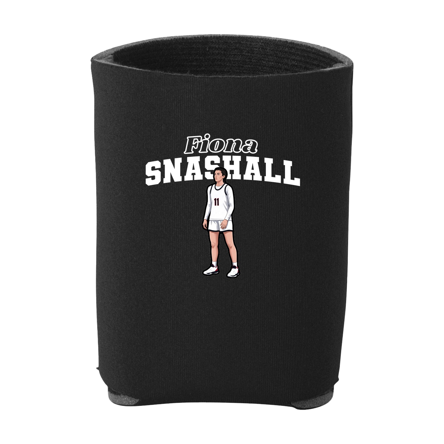 Can Holder — Name Arch in Black