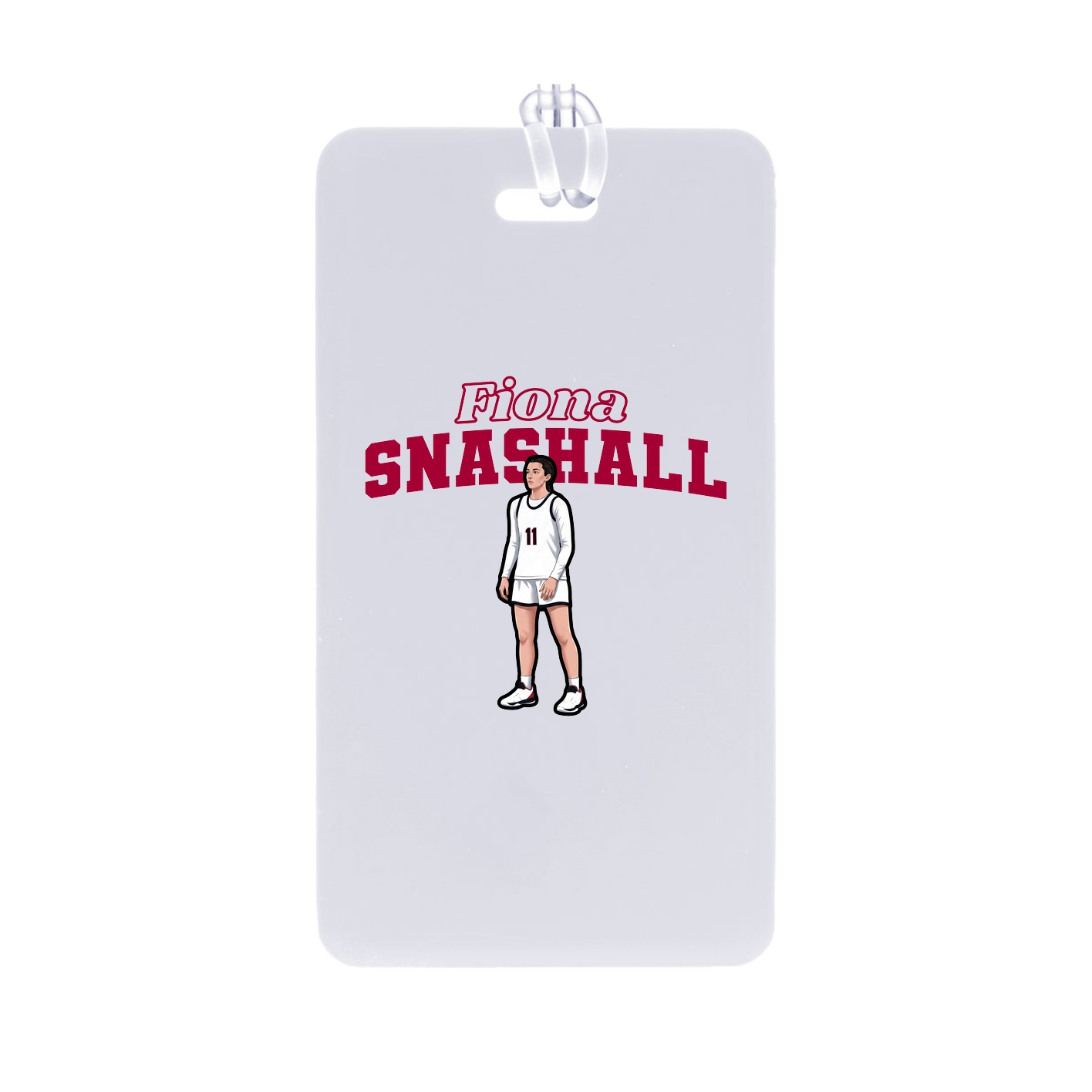 Bag Tag — Name Arch in Classic