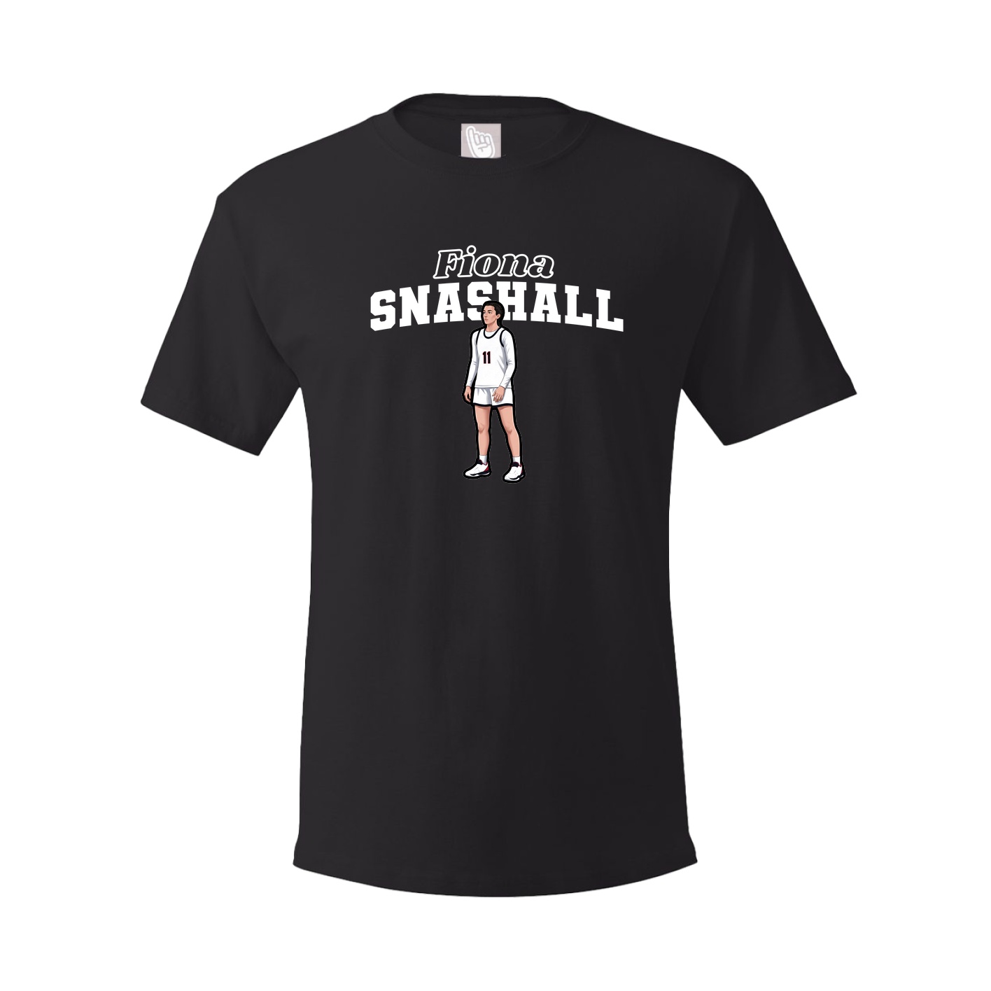 Youth Tee — Name Arch in Black