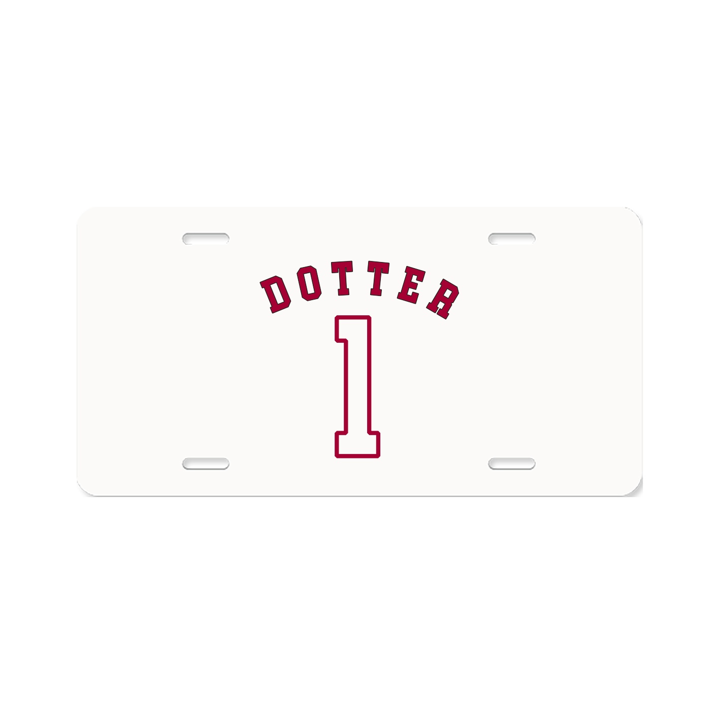 License Plate — Shirsey Arch in Classic