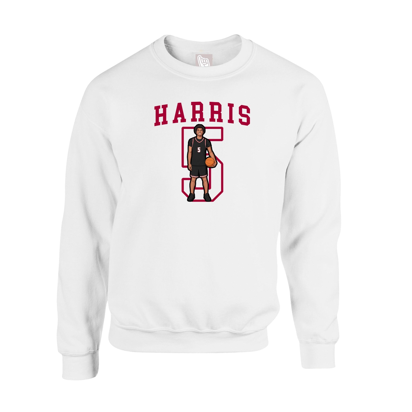 Fleece Crew — Shirsey in White