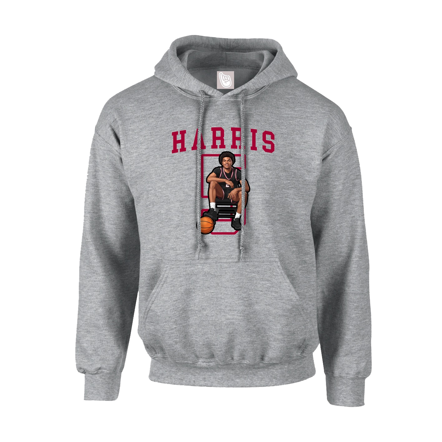 Hoodie — Shirsey in Grey