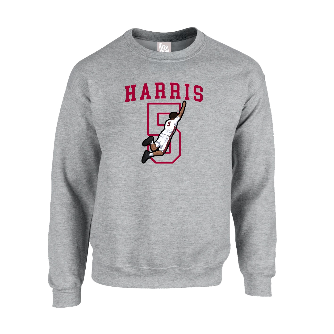 Fleece Crew — Shirsey in Grey