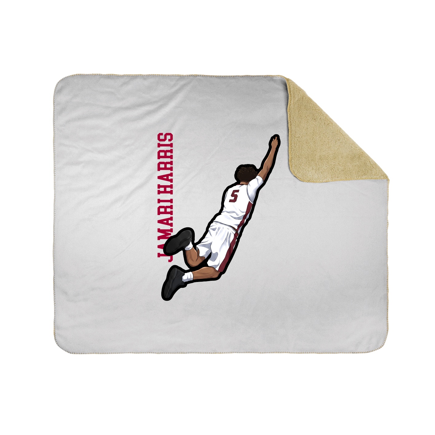 50x60 Sherpa Lined Throw Blanket