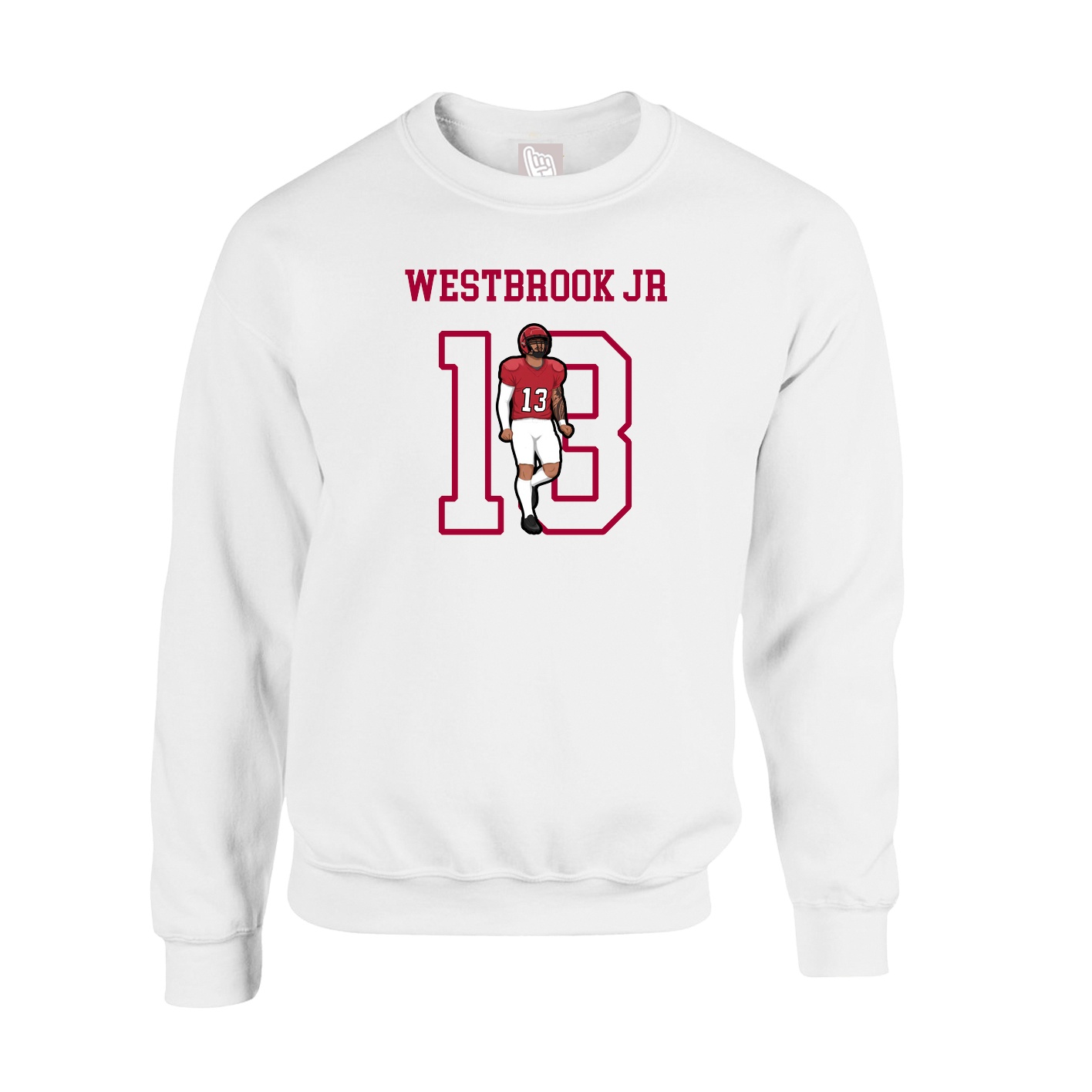 Fleece Crew — Shirsey in White
