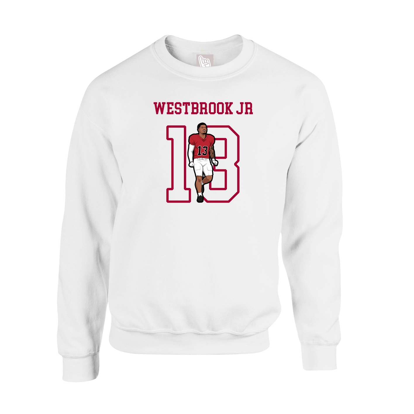 Fleece Crew — Shirsey in White