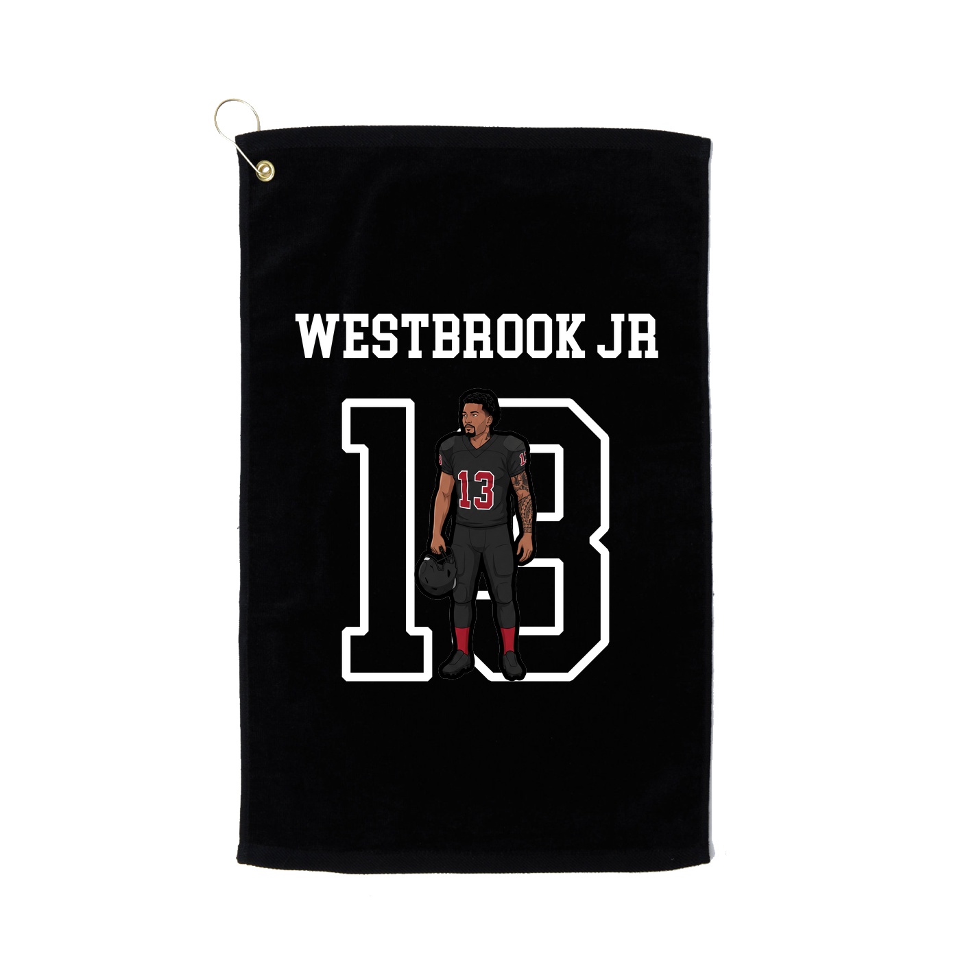 Golf Towel — Shirsey in Black