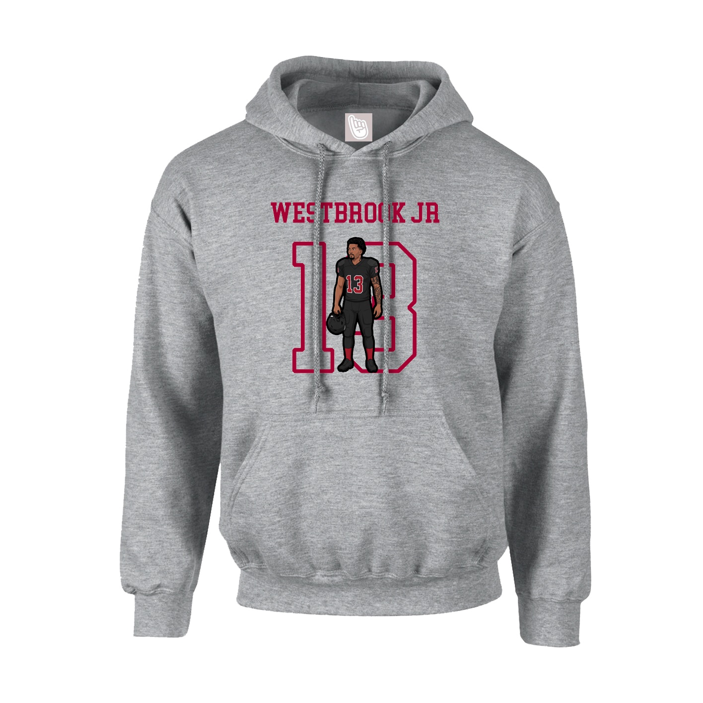 Hoodie — Shirsey in Grey