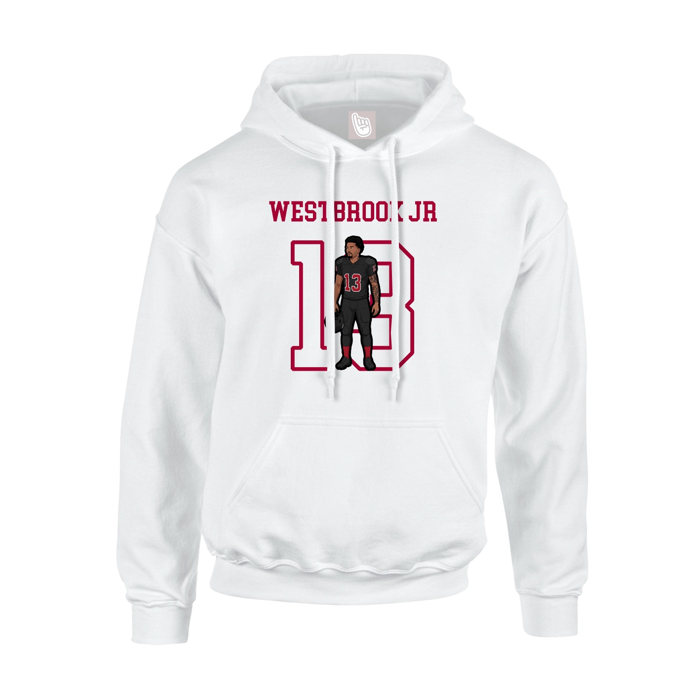 Youth Hoodie — Shirsey in White