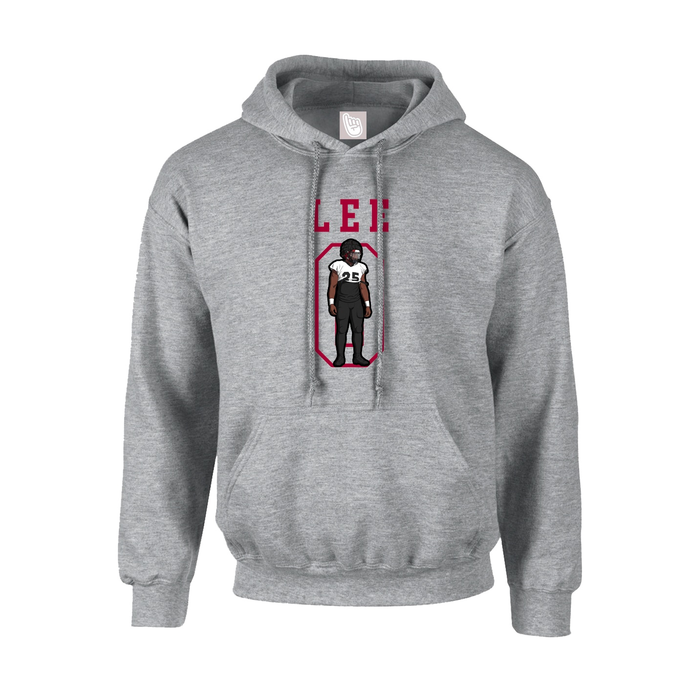 Hoodie — Shirsey in Grey