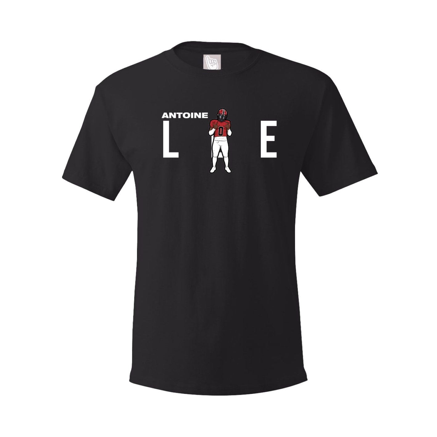 Tee — Player Name in Black
