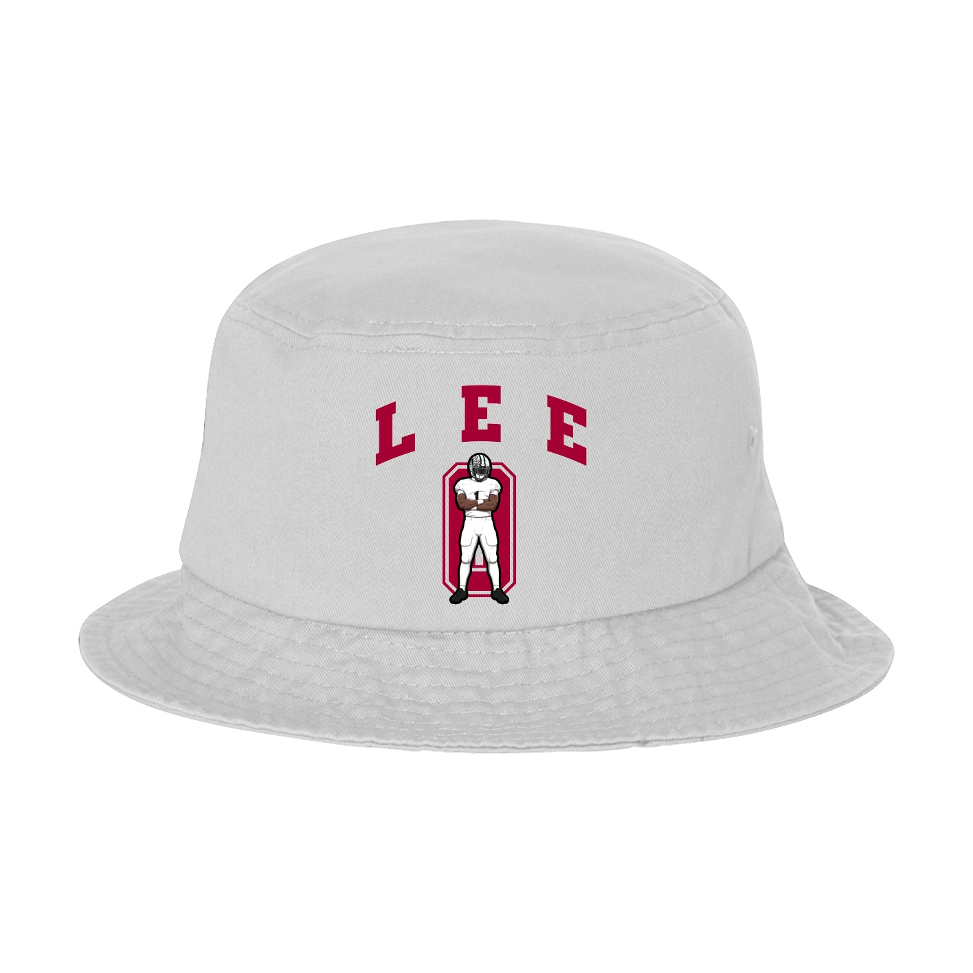 Bucket Cap — Number in White